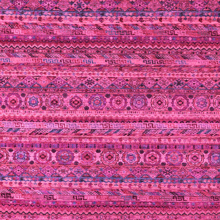 Machine Washable Abstract Pink Modern Rug, wshabs4703pnk