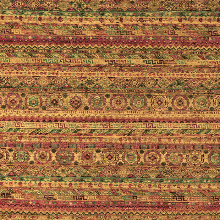 Machine Washable Abstract Brown Modern Rug, wshabs4703brn