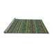 Sideview of Machine Washable Abstract Light Blue Modern Rug, wshabs4703lblu