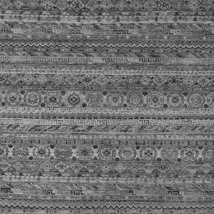 Machine Washable Abstract Gray Modern Rug, wshabs4703gry