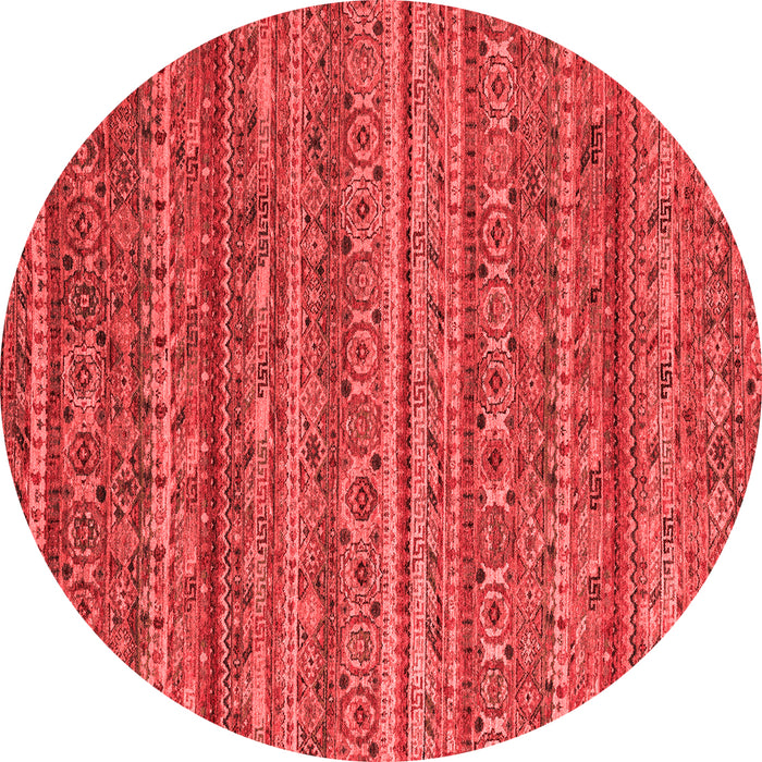Machine Washable Abstract Red Modern Rug, wshabs4703red