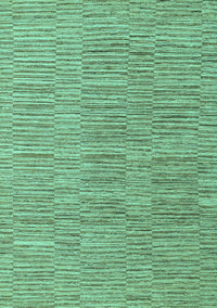 Solid Turquoise Modern Rug, abs4704turq