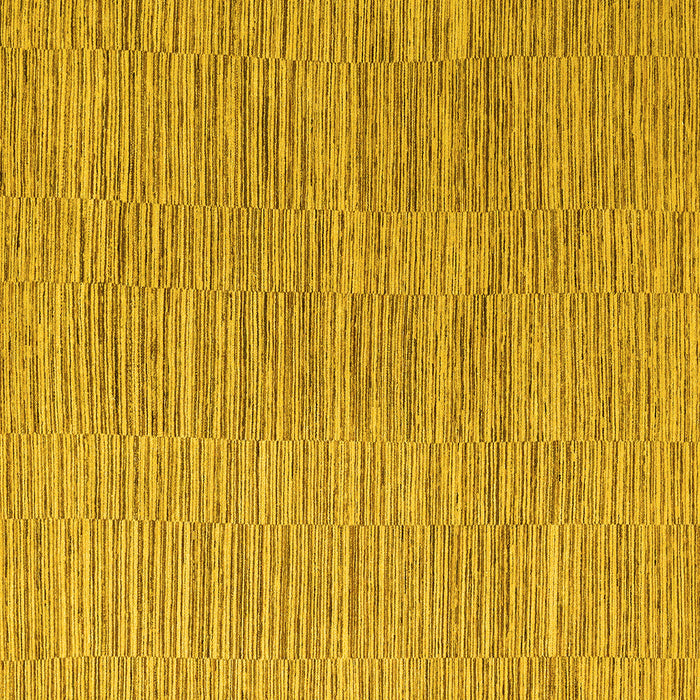 Square Solid Yellow Modern Rug, abs4704yw