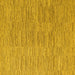 Square Solid Yellow Modern Rug, abs4704yw