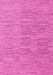Machine Washable Solid Pink Modern Rug, wshabs4704pnk