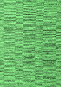 Solid Emerald Green Modern Rug, abs4704emgrn