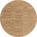 Round Abstract Red Solid Rug, abs4704