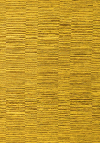 Solid Yellow Modern Rug, abs4704yw