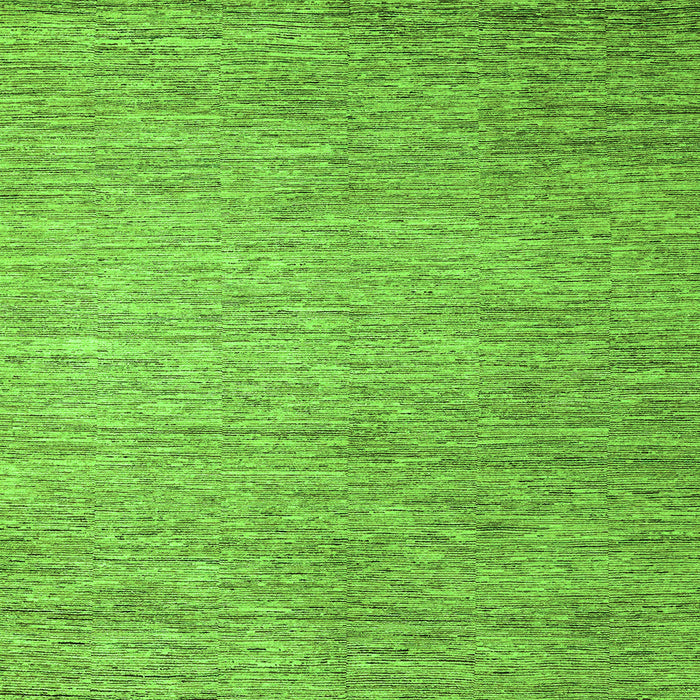 Square Machine Washable Solid Green Modern Area Rugs, wshabs4705grn