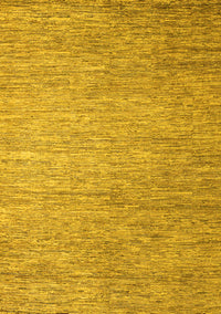 Solid Yellow Modern Rug, abs4705yw