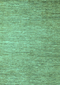 Solid Turquoise Modern Rug, abs4705turq