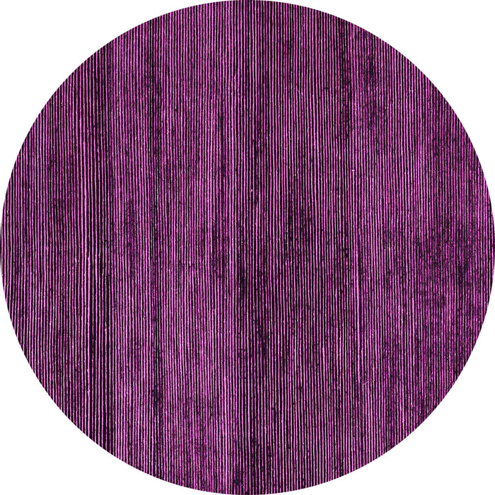 Round Abstract Pink Modern Rug, abs4706pnk