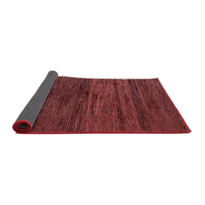 Abstract Red Modern Area Rugs