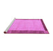 Sideview of Machine Washable Abstract Purple Modern Area Rugs, wshabs4707pur