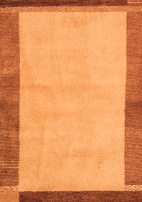 Abstract Orange Modern Rug, abs4707org