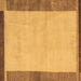 Square Abstract Brown Modern Rug, abs4707brn