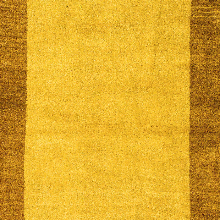 Abstract Yellow Modern Rug, abs4707yw
