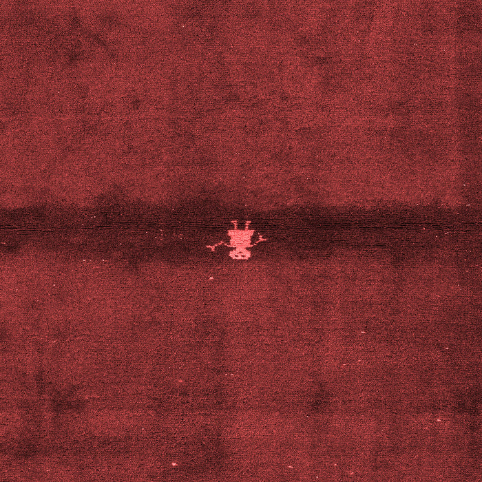 Machine Washable Abstract Red Modern Rug, wshabs4708red