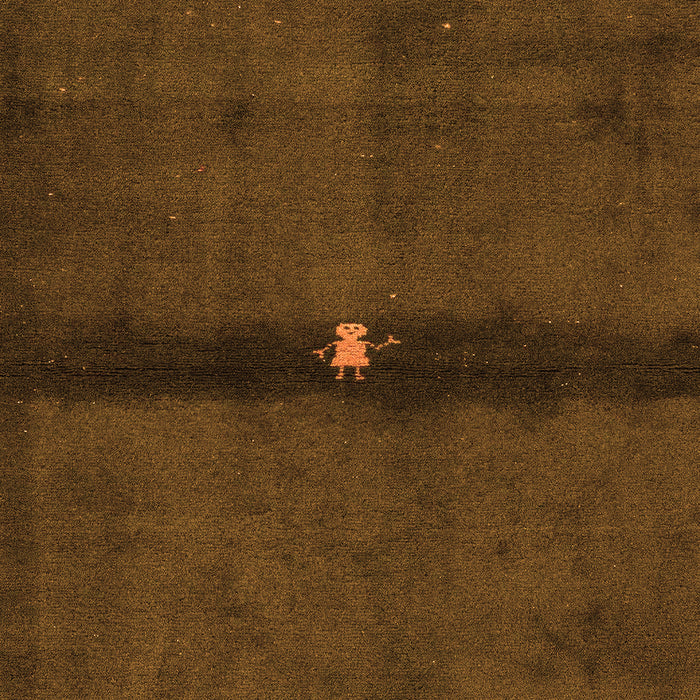 Machine Washable Abstract Orange Modern Area Rugs, wshabs4708org