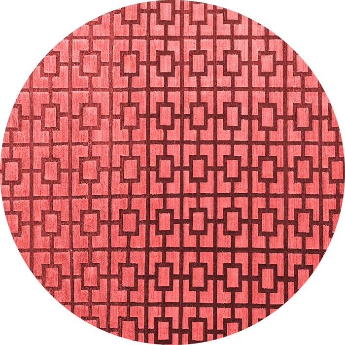 Abstract Red Modern Rug, abs4709red