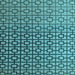 Square Abstract Light Blue Modern Rug, abs4709lblu