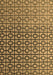 Abstract Brown Modern Rug, abs4709brn