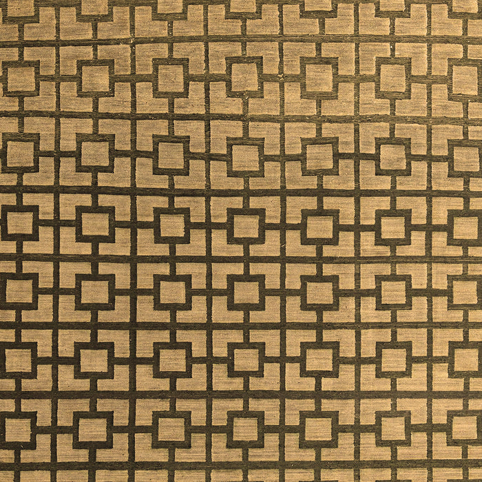 Abstract Brown Modern Rug, abs4709brn
