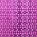 Square Machine Washable Abstract Pink Modern Rug, wshabs4709pnk