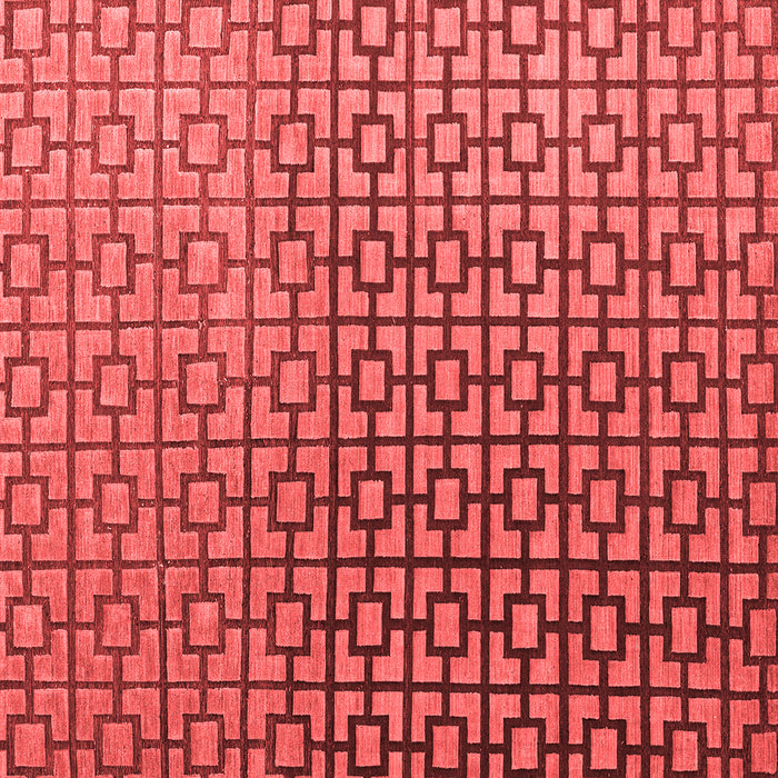 Abstract Red Modern Rug, abs4709red