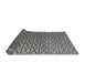 Sideview of Abstract Gray Modern Rug, abs4709gry