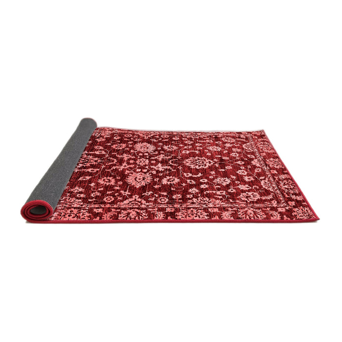 Abstract Red Modern Area Rugs