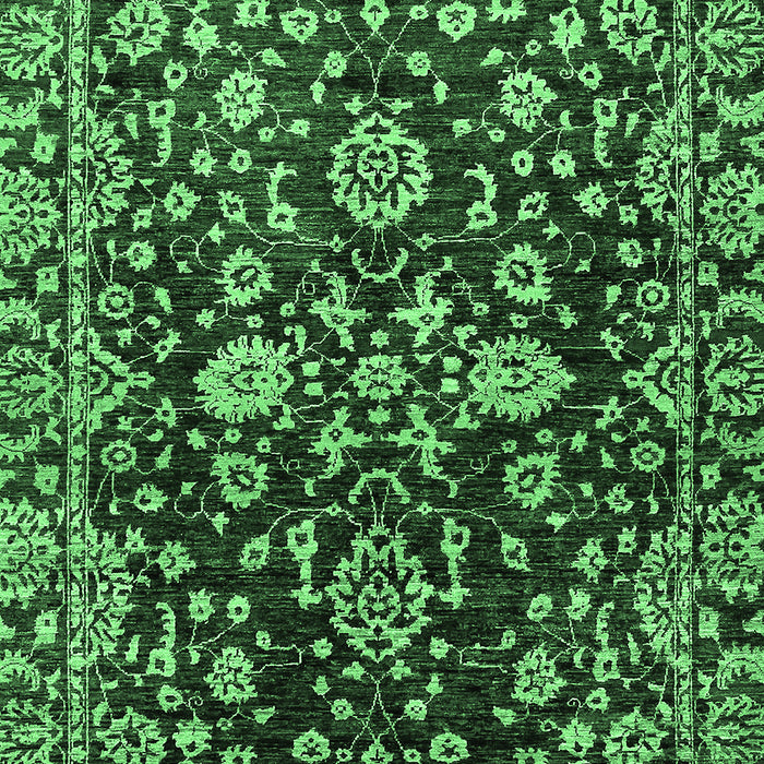 Abstract Emerald Green Modern Rug, abs470emgrn