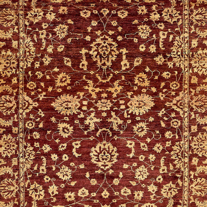 Abstract Orange Modern Rug, abs470