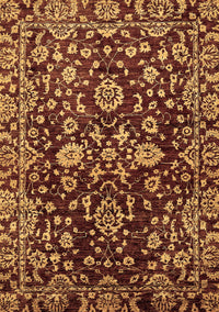 Abstract Brown Modern Rug, abs470brn