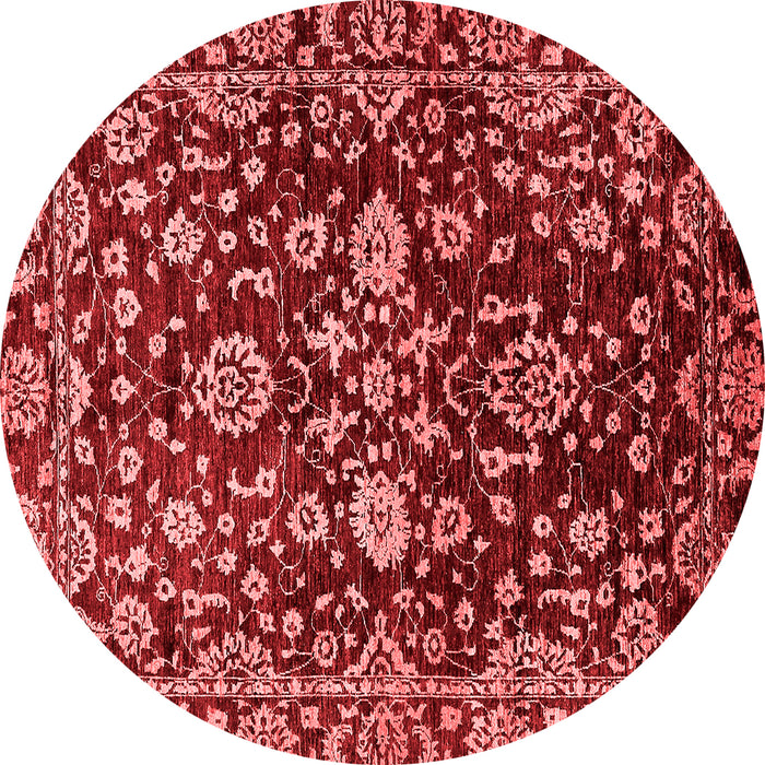 Abstract Red Modern Rug, abs470red