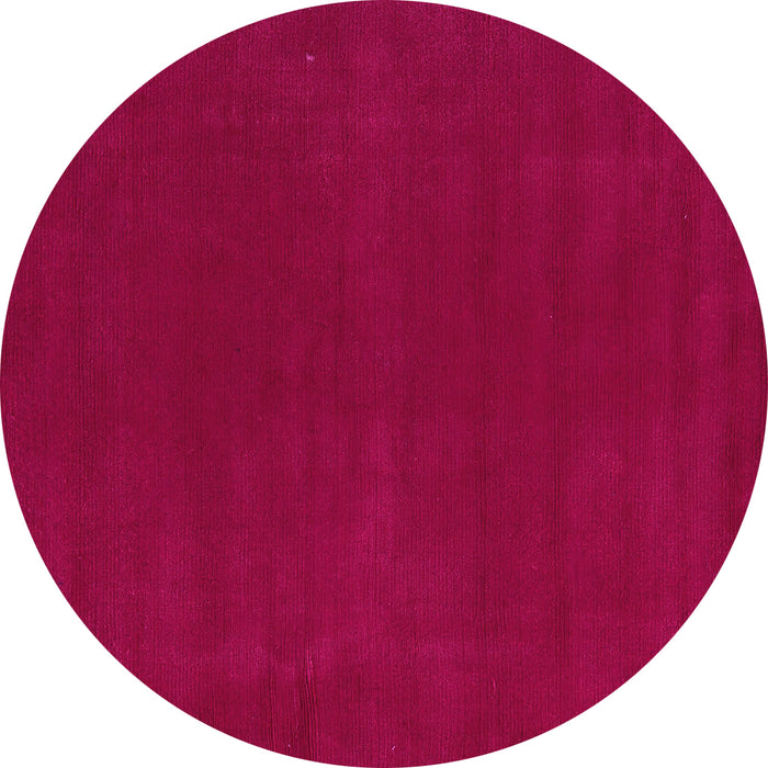 Round Abstract Pink Modern Rug, abs4710pnk