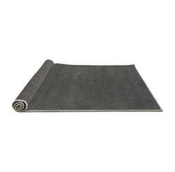 Sideview of Abstract Gray Modern Rug, abs4710gry