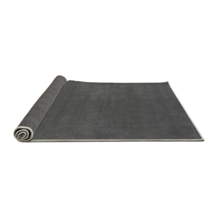 Sideview of Abstract Gray Modern Rug, abs4710gry