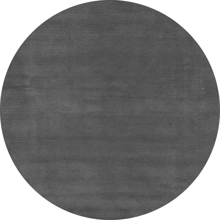 Round Abstract Gray Modern Rug, abs4710gry
