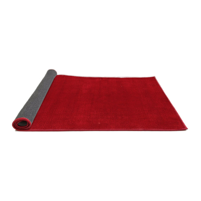 Abstract Red Modern Area Rugs