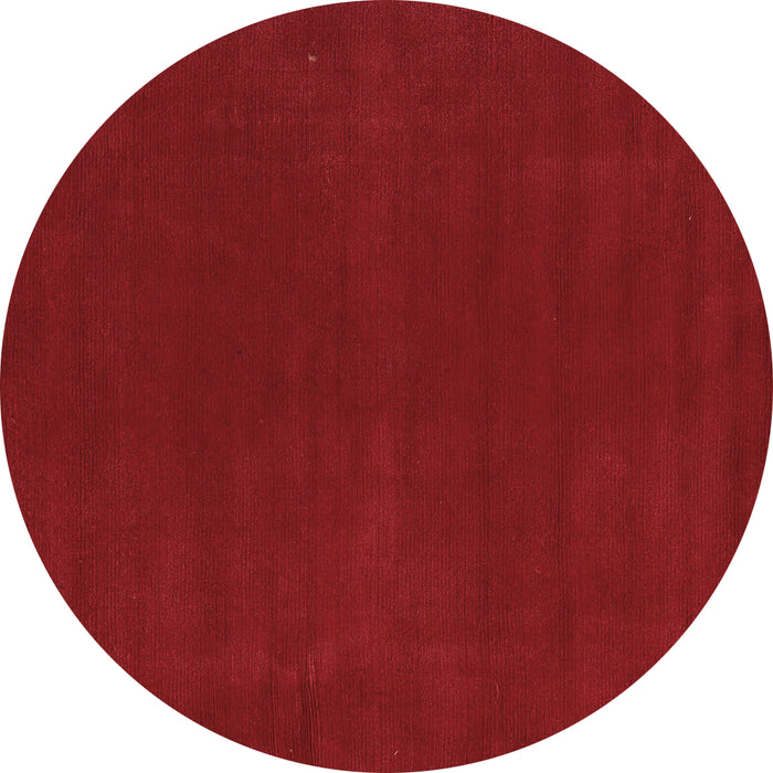 Round Abstract Brown Modern Rug, abs4710brn
