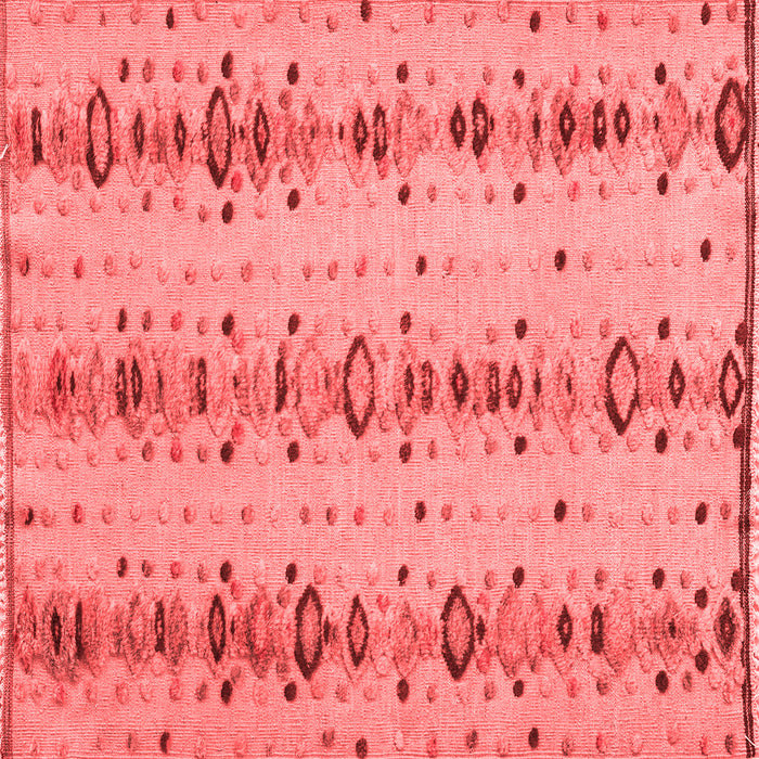 Abstract Red Modern Rug, abs4711red