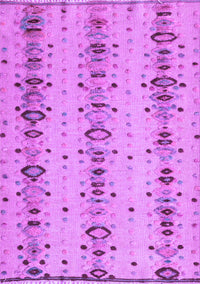 Abstract Purple Modern Rug, abs4711pur