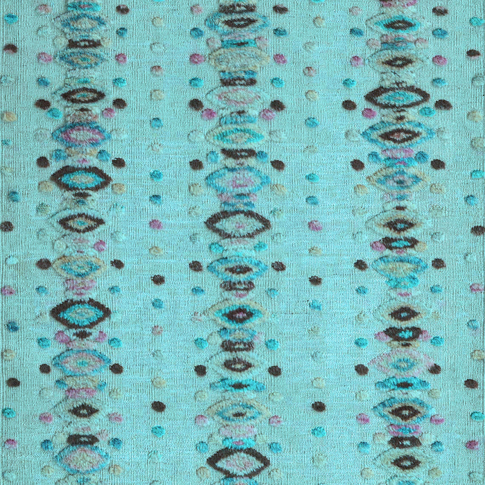 Machine Washable Abstract Light Blue Modern Rug, wshabs4711lblu