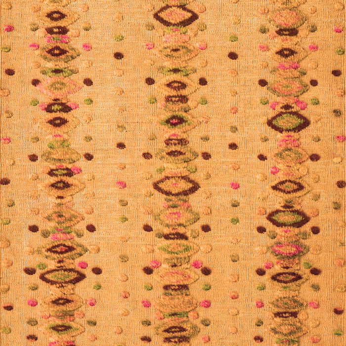 Machine Washable Abstract Orange Modern Area Rugs, wshabs4711org