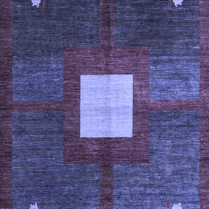 Abstract Blue Modern Rug, abs4712blu