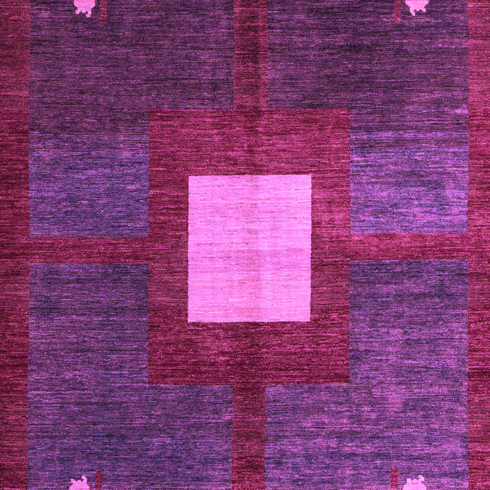 Machine Washable Abstract Purple Modern Area Rugs, wshabs4712pur