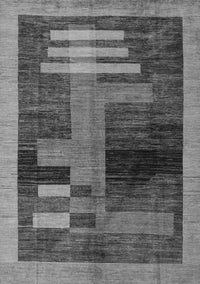 Abstract Gray Modern Rug, abs4713gry