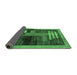 Sideview of Abstract Emerald Green Modern Rug, abs4713emgrn