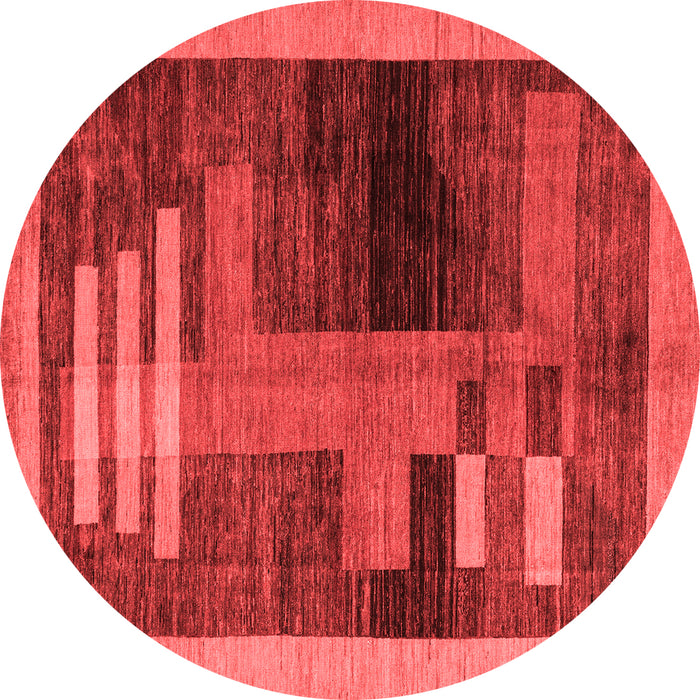 Abstract Red Modern Rug, abs4713red